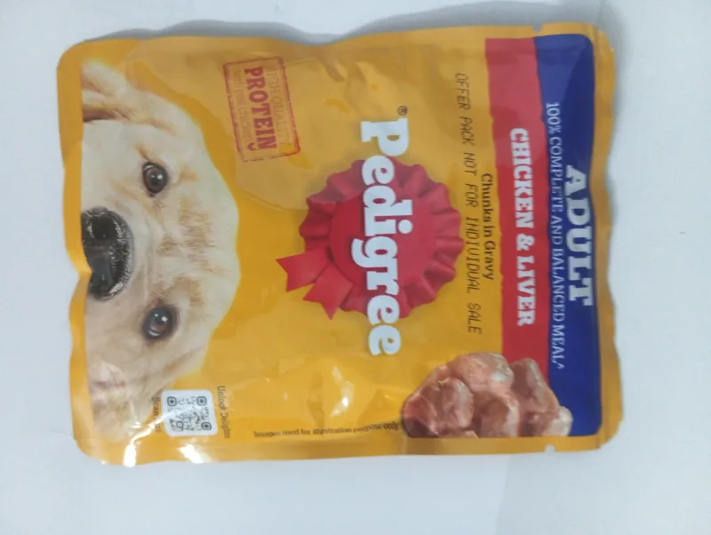 Pedigree Adult Chicken & Liver – Wet Dog Food 70g