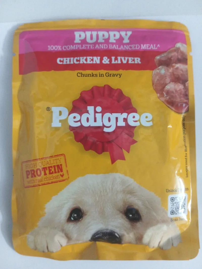 Pedigree Puppy Chicken & Liver (70g) – Wet Dog Food