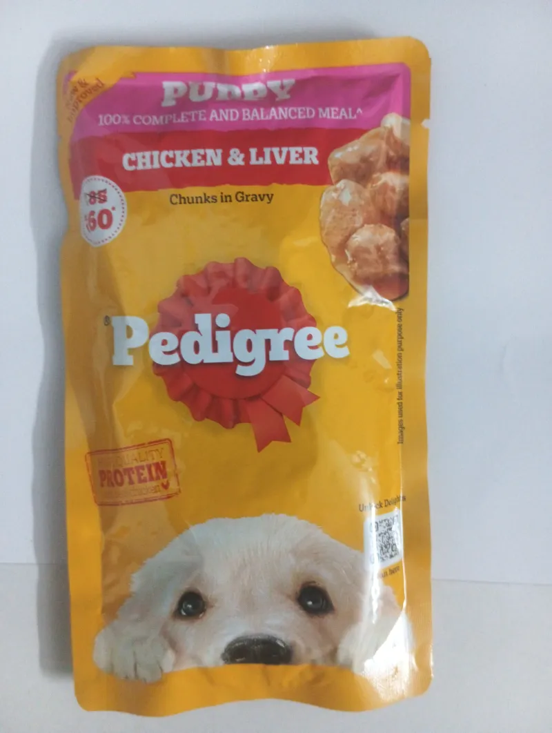 Pedigree Puppy Chicken & Liver (130g) – Wet Dog Food