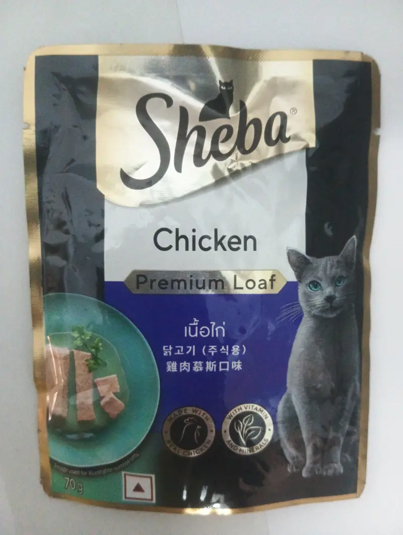 Sheba Chicken Premium Loaf Adult Wet Food (70g)