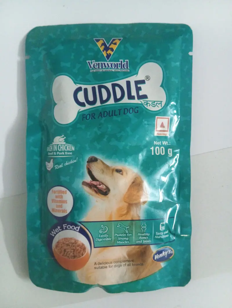 Venworld Cuddle Adult Chicken (100g) – Wet Dog Food