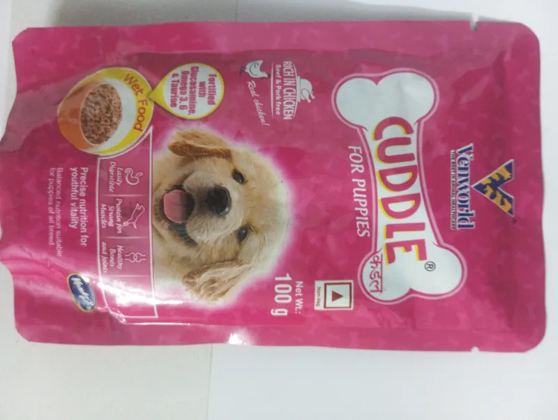 Venworld Cuddle Puppy Chicken (100g) – Wet Dog Food